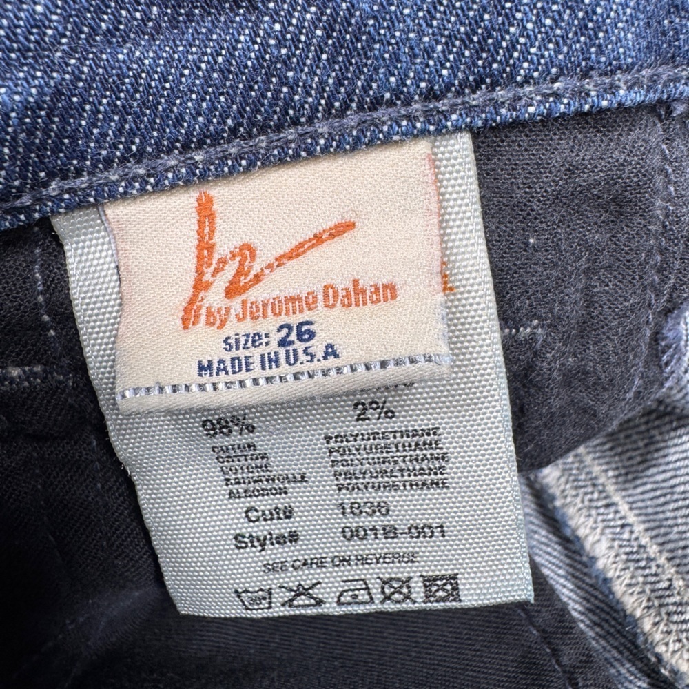 Vintage Y2K Citizens of Humanity COH Low Rise Bootcut Kelly Blue Jeans Size 26 - Picture 15 of 16